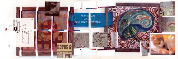 Outgoing Mail Art- Keep Calm-image4