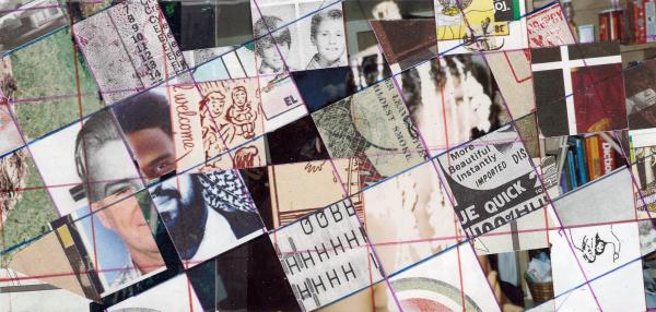 Outgoing Mail Art- Long double grid collages-image2