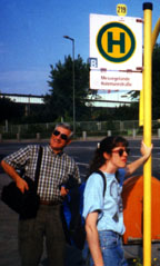 Mary & Tony at the Bus Stop